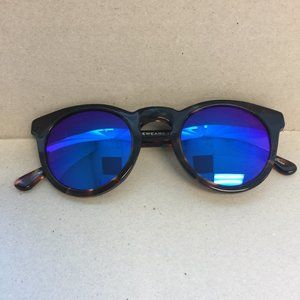 Geek Deep Tortoise Sunglasses in Blue- MISC060